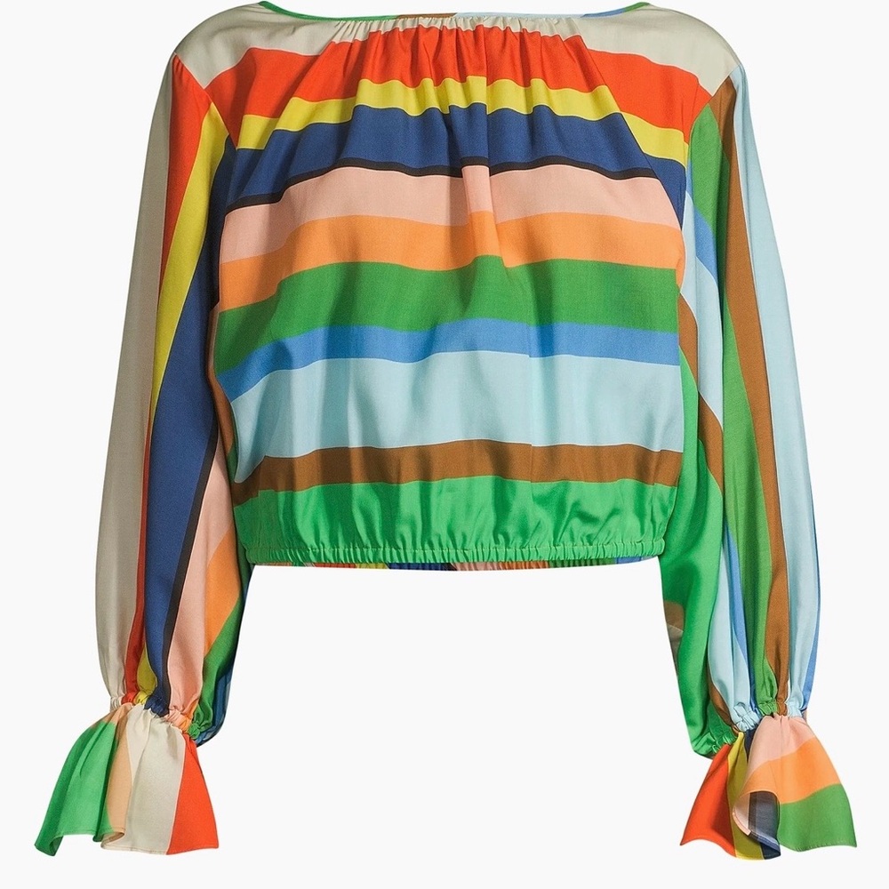 Tracy Reese Hope for Flowers Anthropologie Striped Women's Top NEW